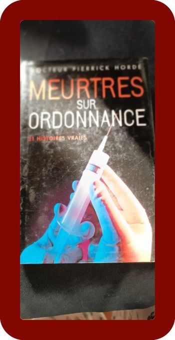 Livre meurtres sur ordonnance