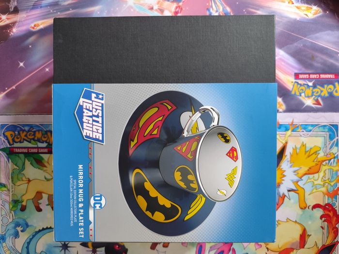 Mug Mirror + sous Mug justice league