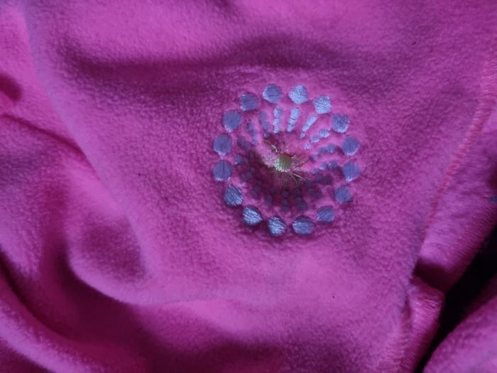 Bonnet avec pompons rose 50cm - photo numéro 2