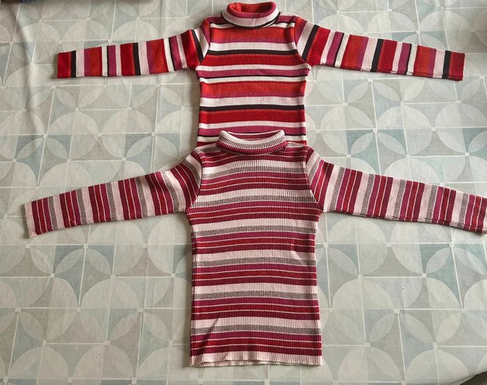 Lot de 2 pulls fille - 6 ans - Duger - neuf