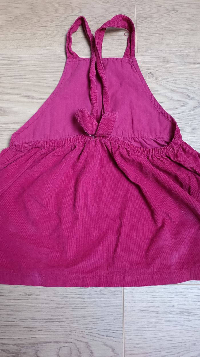 Robe salopette Mango et t-shirt 18 mois - photo numéro 3