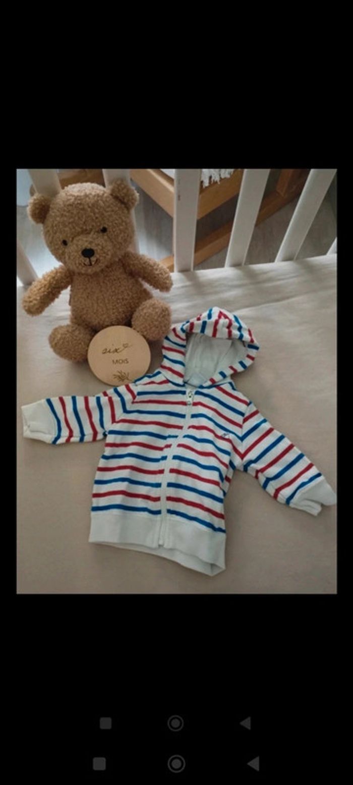 Veste petit bateau 6 mois