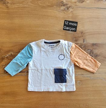 Tee-shirt manches longues bébé garçon