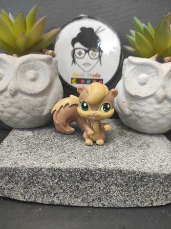 Littlest Petshop Pet Shop LPS Écureuil Squirel 1507 / 1372 Bis #geektradelps