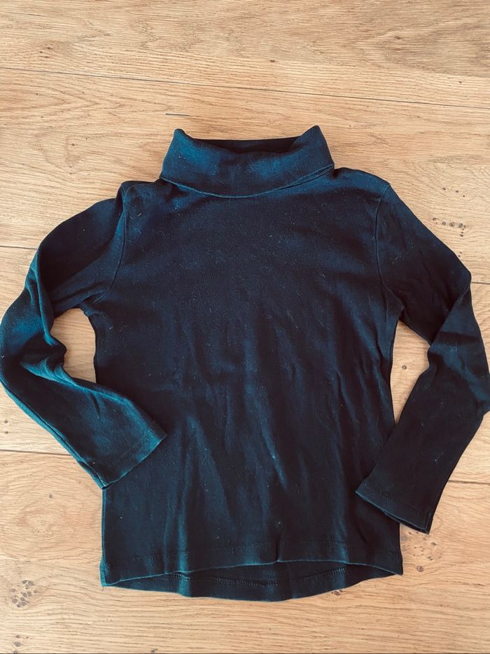 Lot de 2 tee-shirt col roulé 6 ans - photo numéro 2