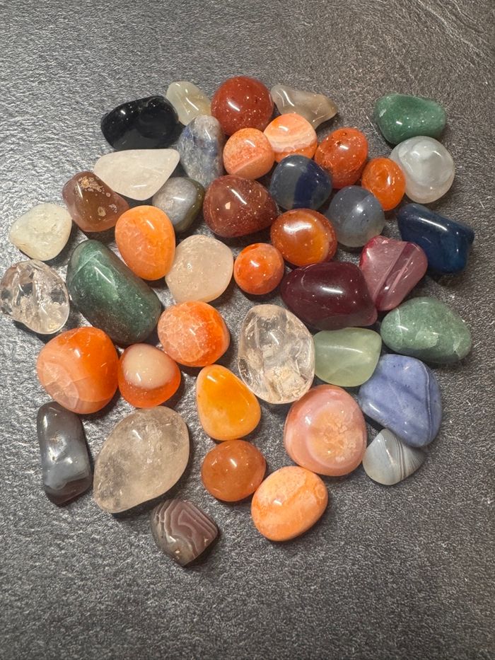 Lot de 260 g de pierres polies – Idéal collection ou création - photo numéro 5