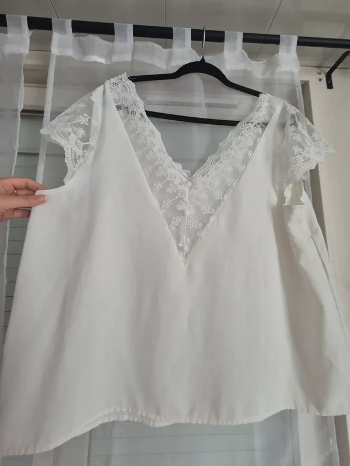 Blouse avec dos échancré - photo numéro 4