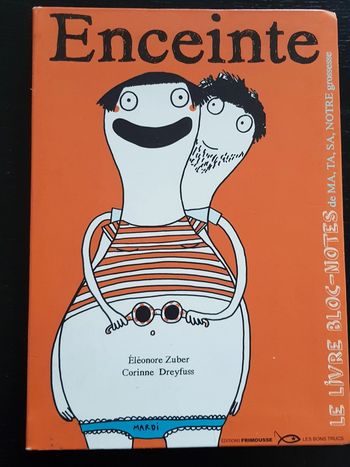 Livre Bloc Notes Enceinte