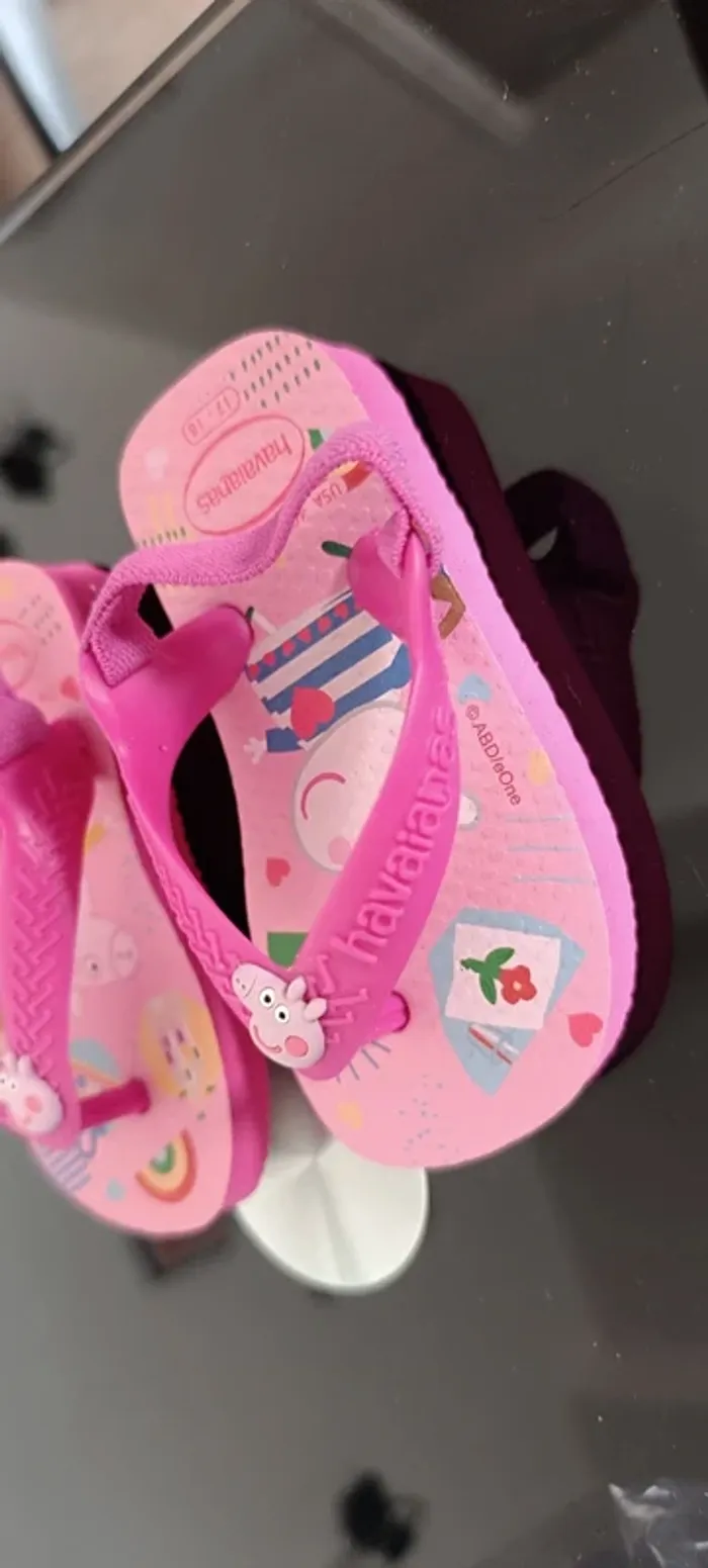 Claquettes havaianas enfant - photo numéro 2