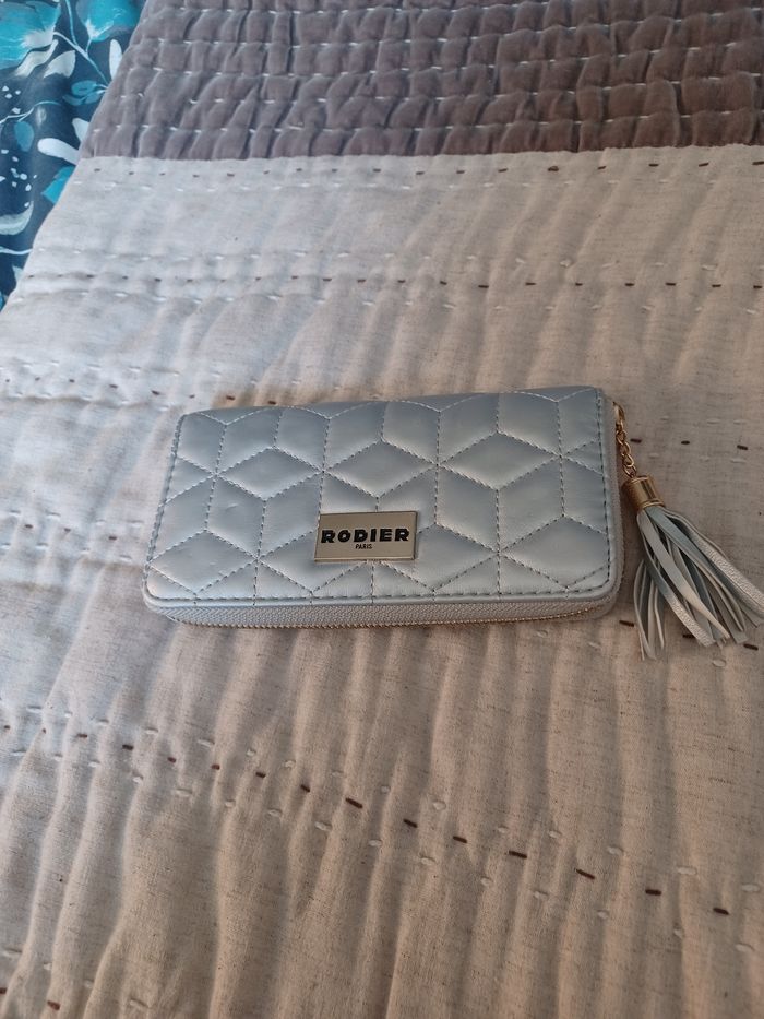 Portefeuille  rodier argent