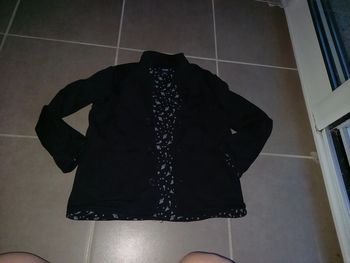Veste noir étoile
