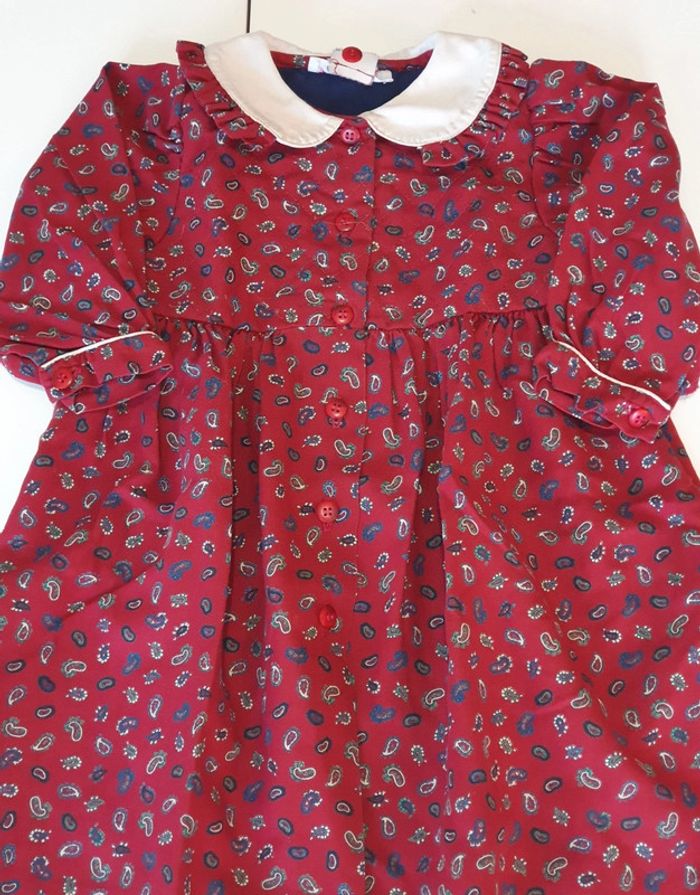 Robe bordeaux - 18M - photo numéro 2