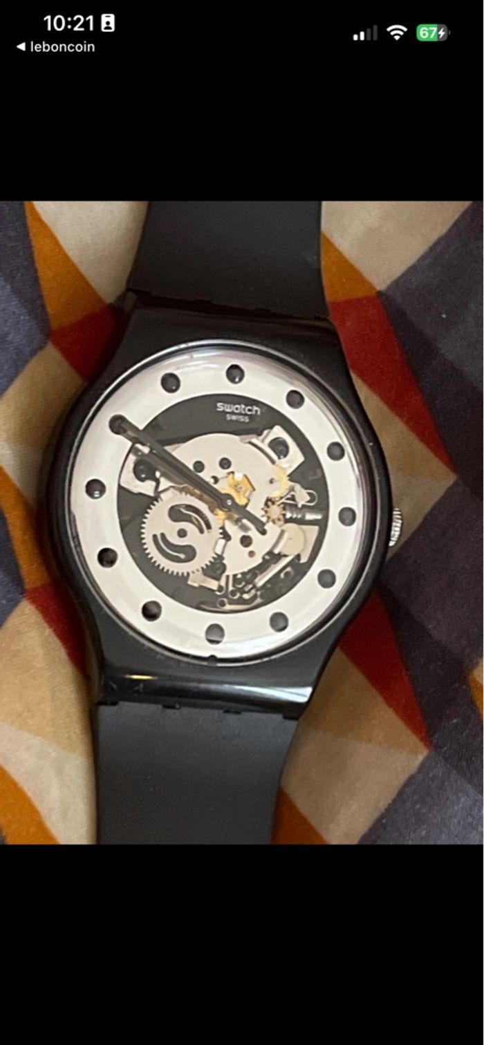 Magnifique montre Swatch officiel edition limitée collector rare - photo numéro 4