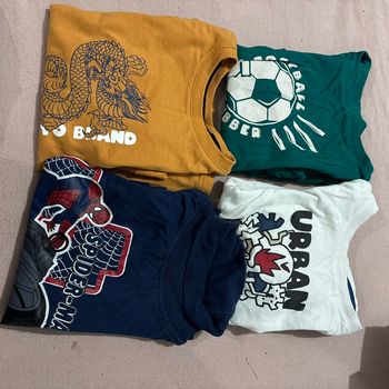 Lot de 4 hauts longues manches