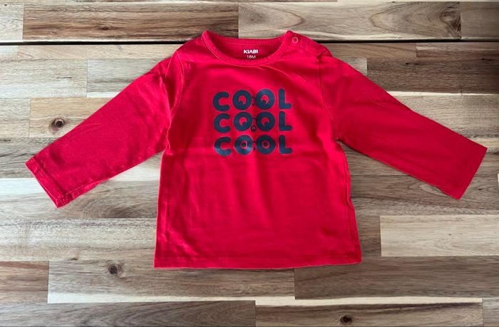 T-shirt ML Kiabi 18 mois - photo numéro 2