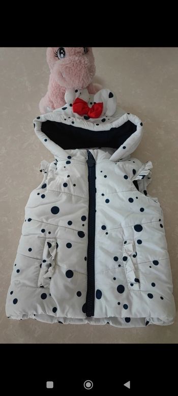 🌸doudoune sans manches 9 mois Disney