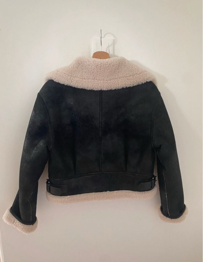 Blouson court double face - photo numéro 8