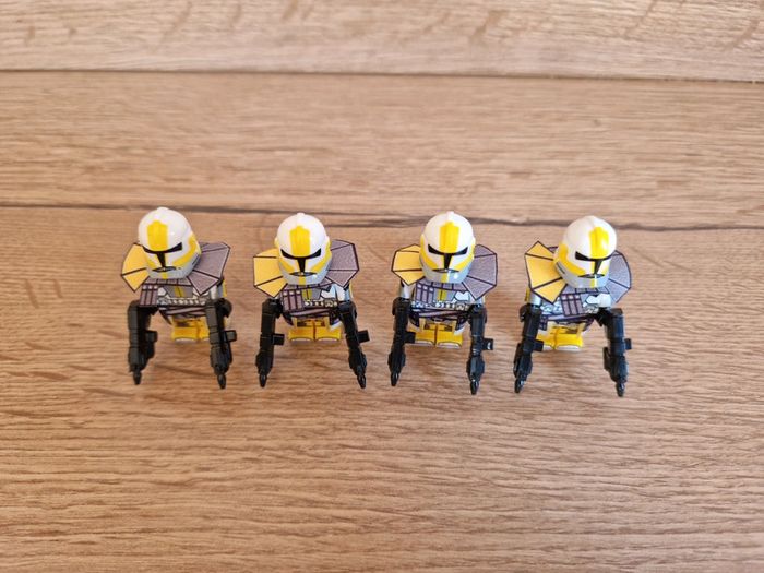 Figurines type lego 4 clones Arc Troopers star wars - photo numéro 5