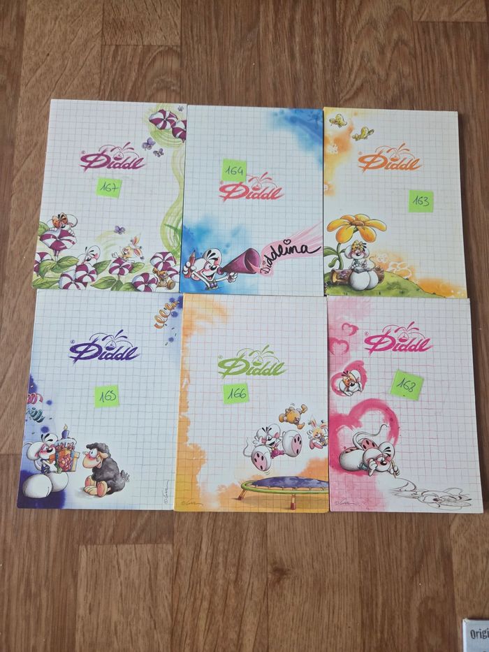 Lot de 40 feuilles diddl aléatoires - photo numéro 5