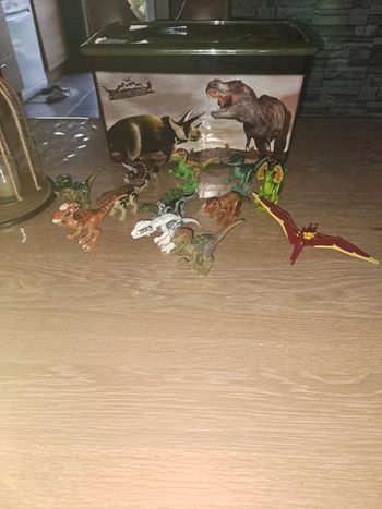 Lot de 12 dinosaures