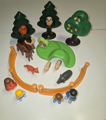 123 playmobil les animeaux de la forêt 6772 complet
