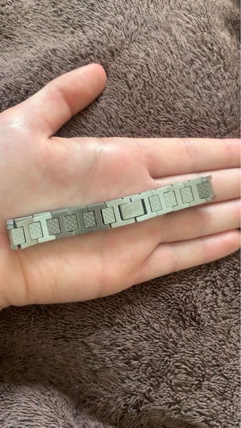 Bracelet Lacoste argenté 