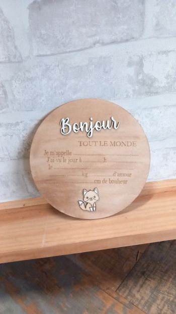 Jalon naissance renard