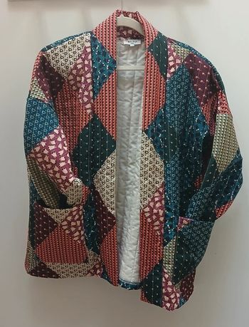 Veste matelassée Kilky Paris - Style Patchwork / Kimono