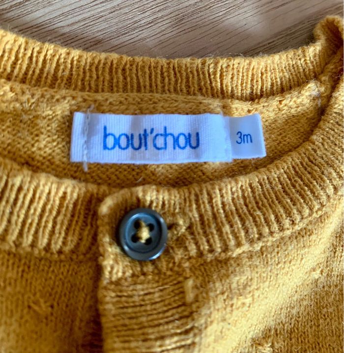 Gilet 3 mois fille Bout’chou - photo numéro 3