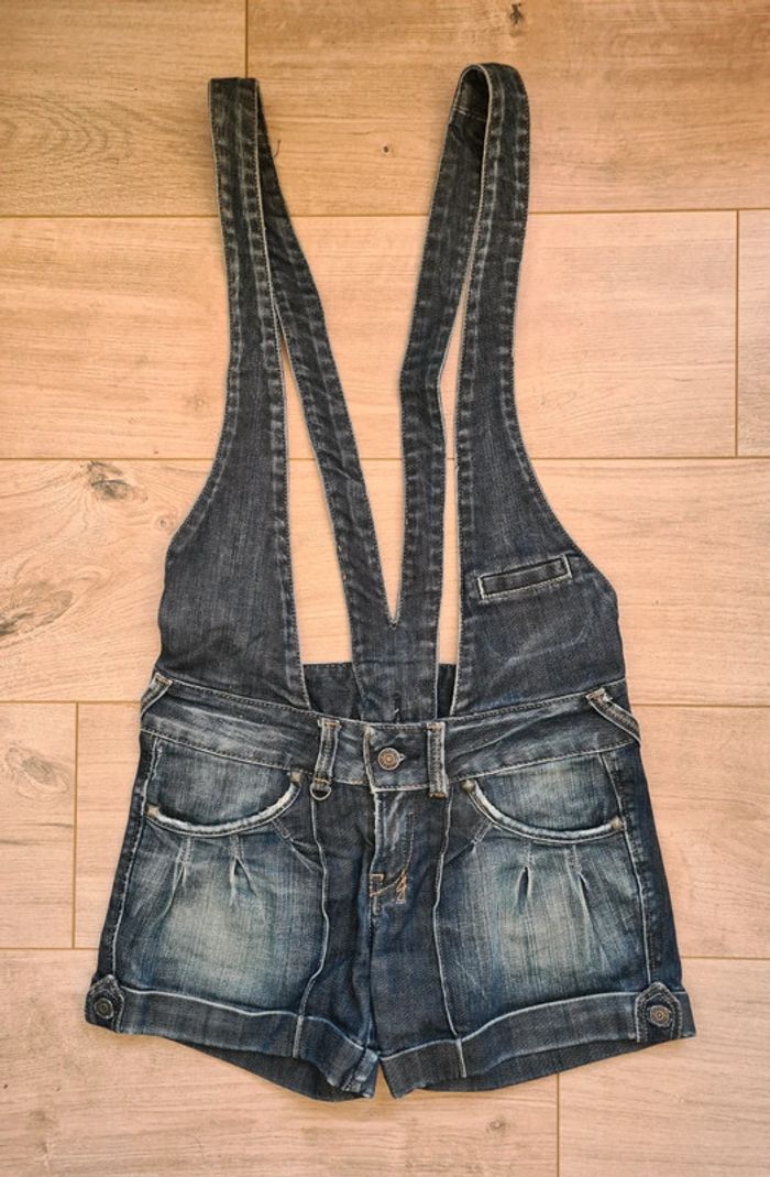 Short salopette le temps des cerises 25