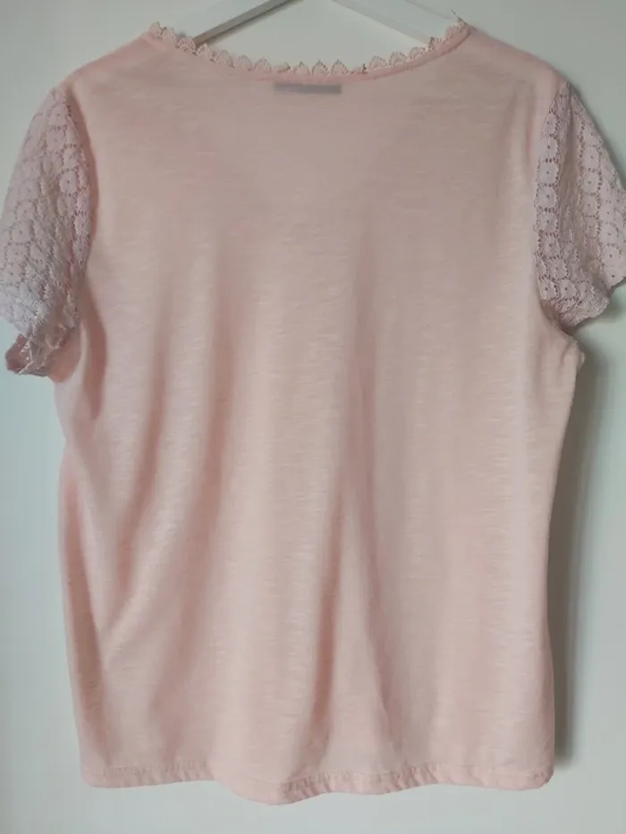 Top rose pale - photo numéro 3