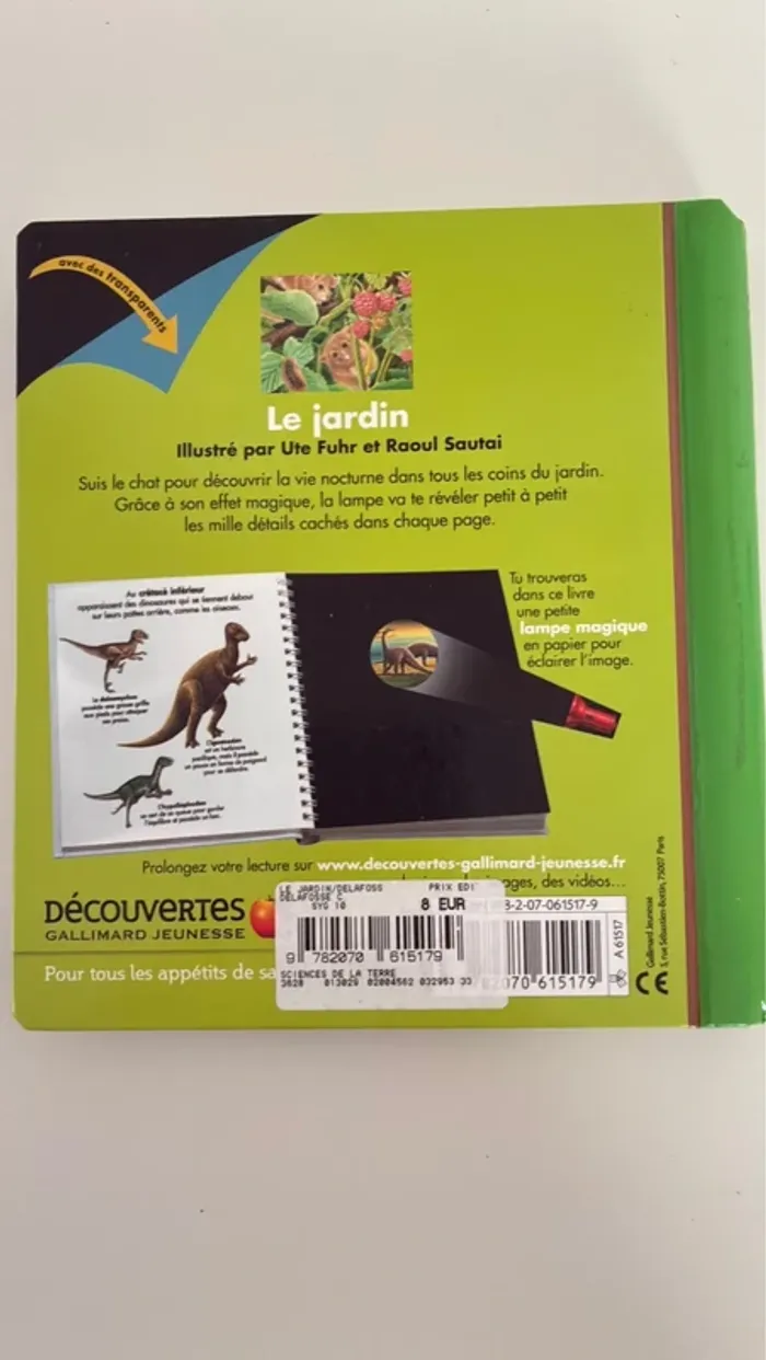 Livre Le jardin lampe magique - photo numéro 2