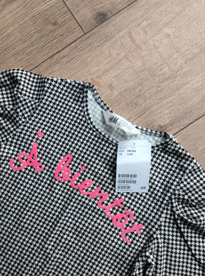 Tee-shirt à manches longues H&M 2-4 ans à bientôt - photo numéro 2