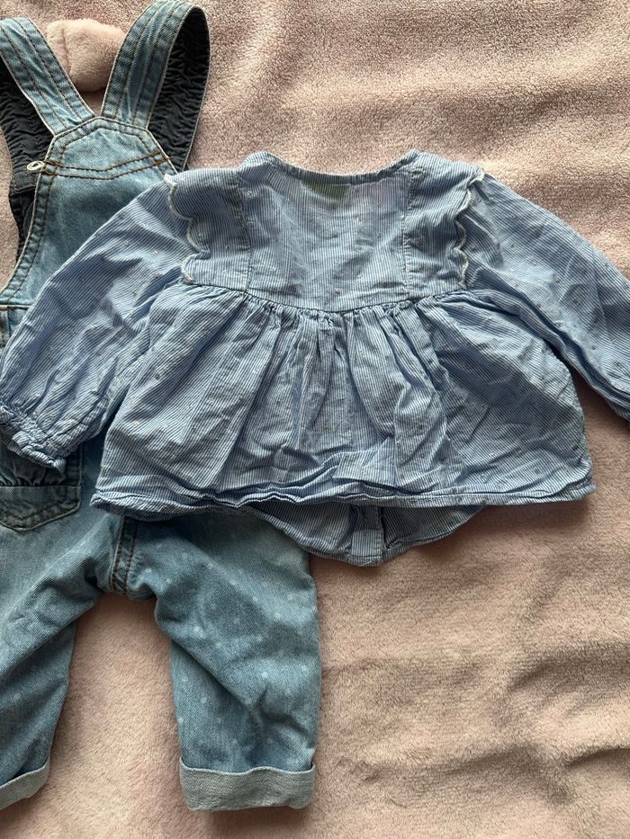 Salopette fille 3 mois en très bon état - photo numéro 7