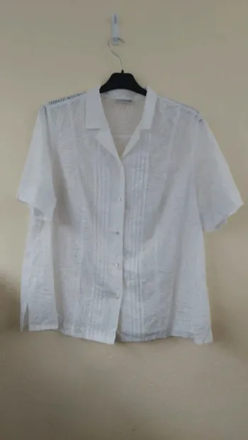 Chemisier blanc - Sommermann - taille 50