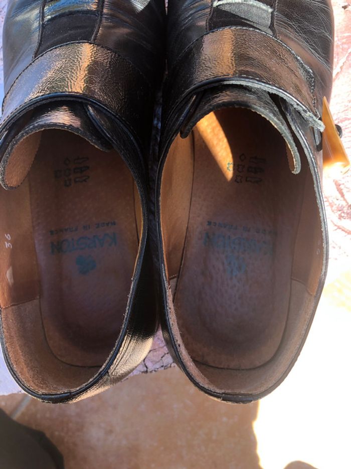 Chaussures 100% cuir Karston #vintage - photo numéro 3