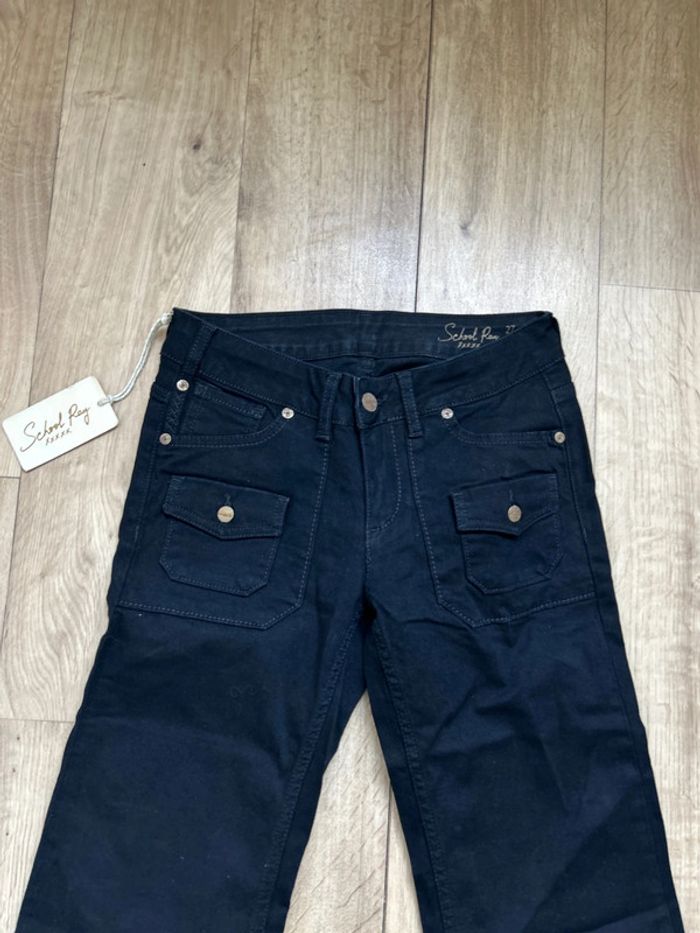 Jean School Rag noir Pris Wide leg W27 - photo numéro 2