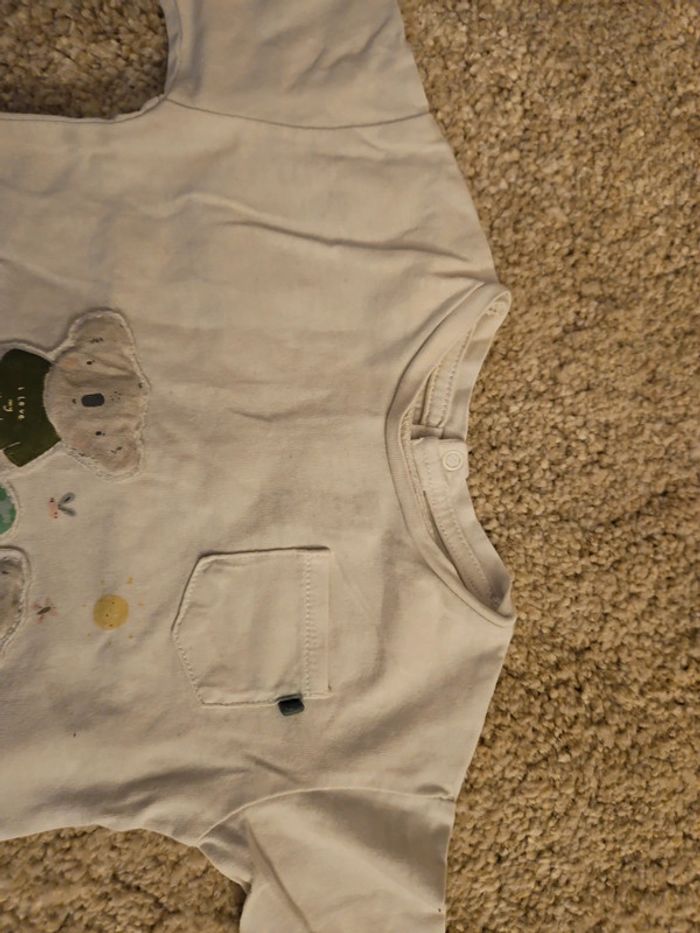 Tee shirt manches longues bebe - photo numéro 3