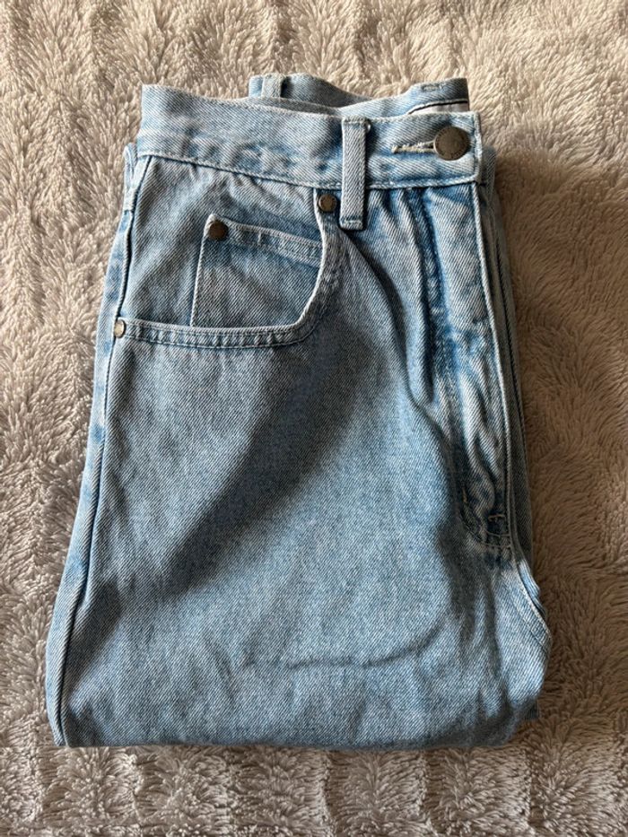 👖 Jolie jeans taille haute femme bleu Taille S 👖