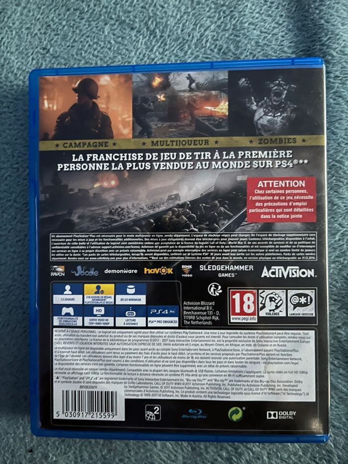 Call of duty WWII - photo numéro 2