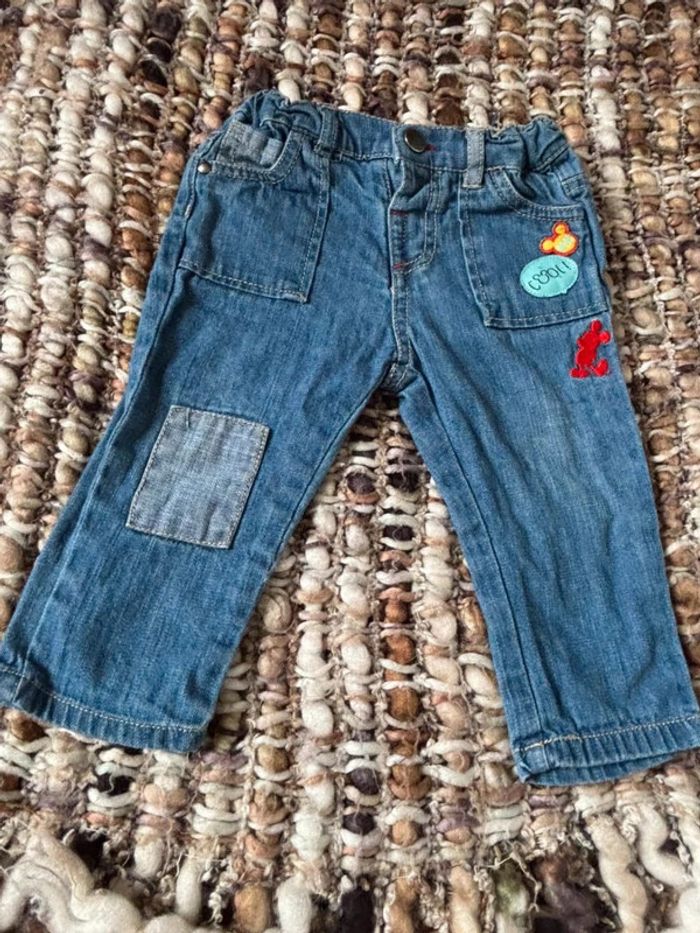Jeans Mickey 9 mois