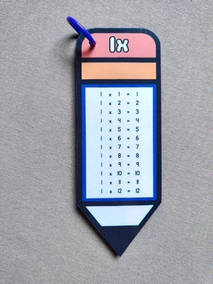 Carnet tables de multiplications de 1 à 12 - photo numéro 5