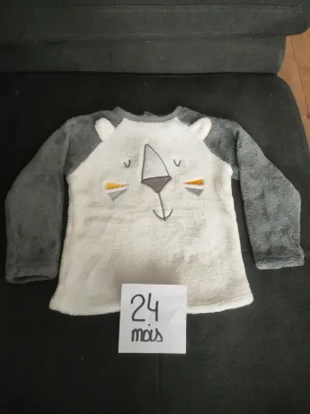 Haut de pyjama 24 mois Gémo