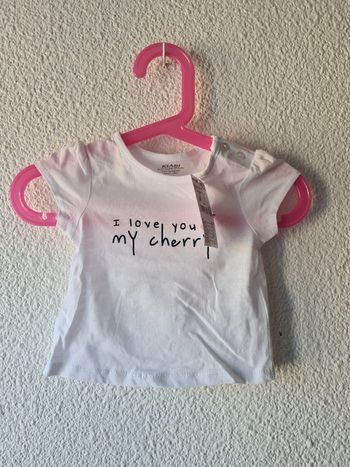 tee-shirt blanc Kiabi