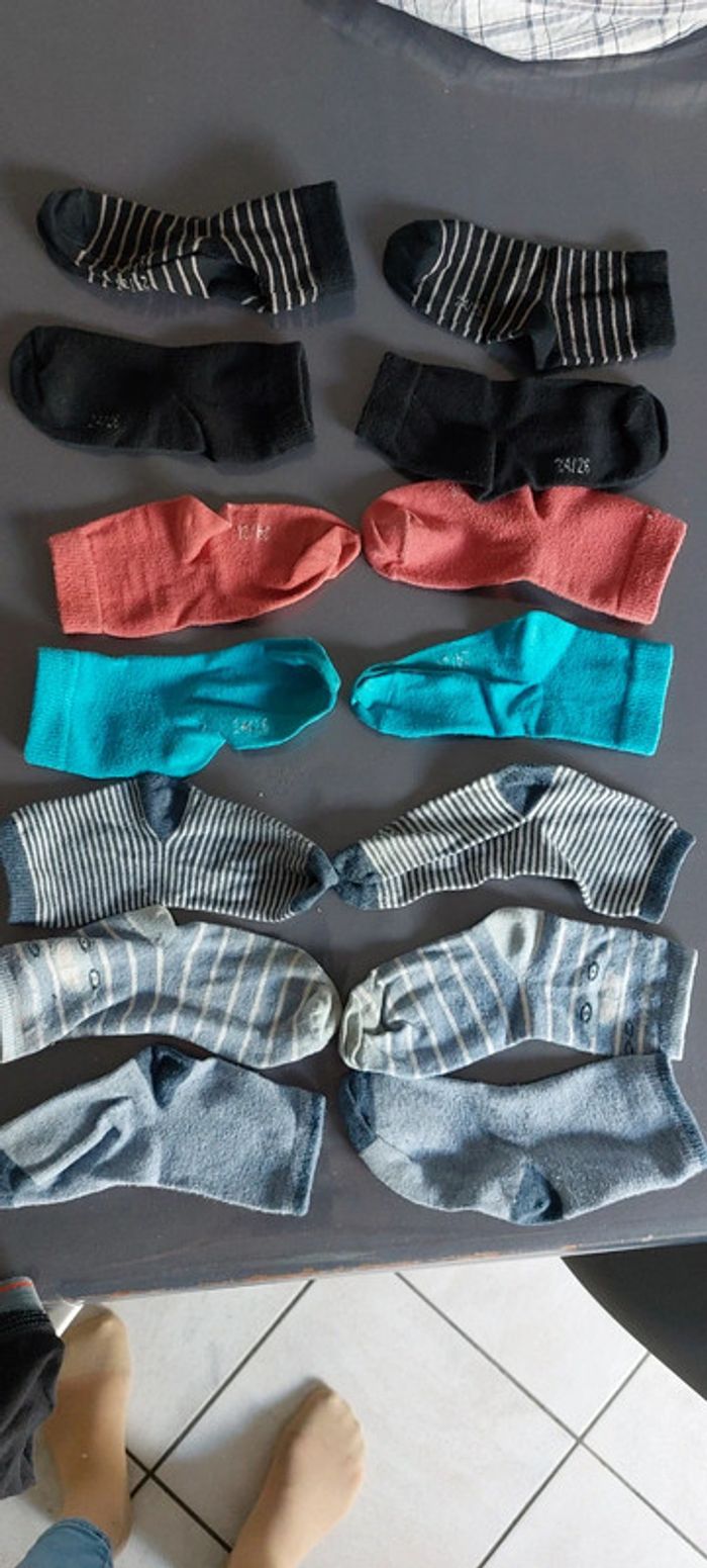 Lot de 7 paires de chaussettes 25 27 - photo numéro 4
