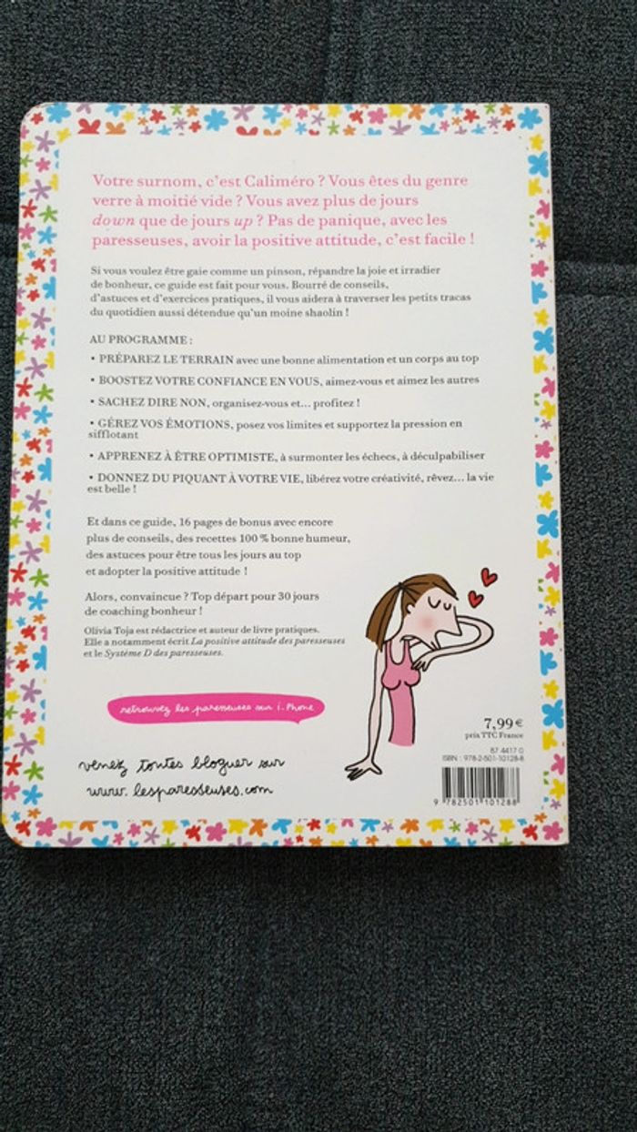 Neuf le cahier positive attitude des paresseuses - photo numéro 2