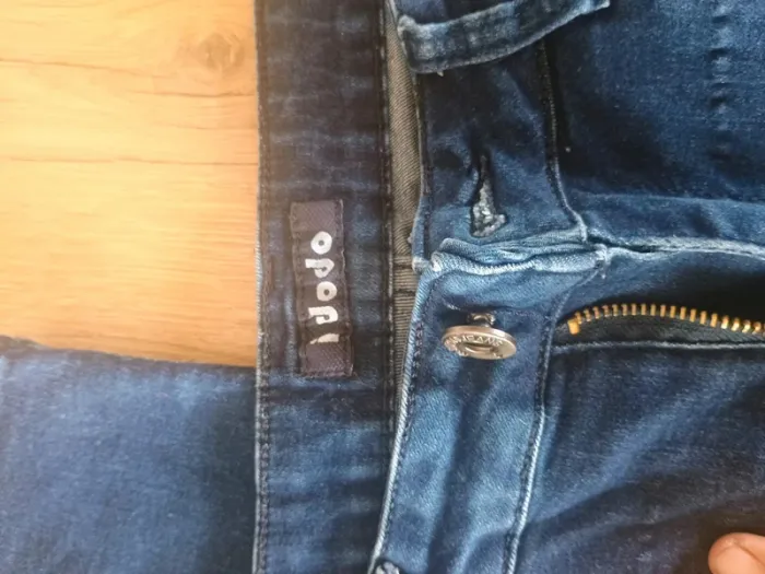 jeans delavé stretch L - photo numéro 4