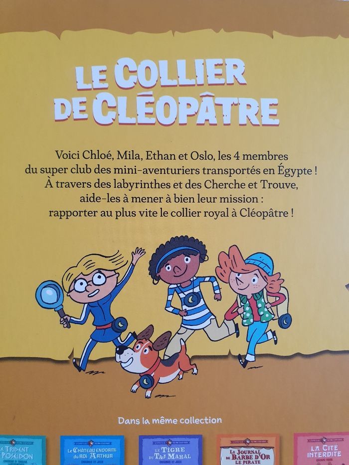 Livre enfant McDonald's (Cléopatre) - photo numéro 3
