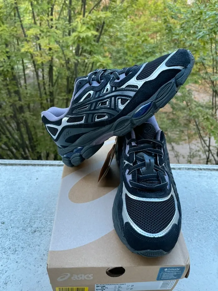 Asics Gel-NYC Black/Graphite Grey 38 EU - photo numéro 2