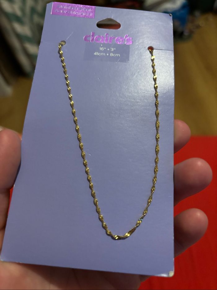 Collier claire’s torsadé